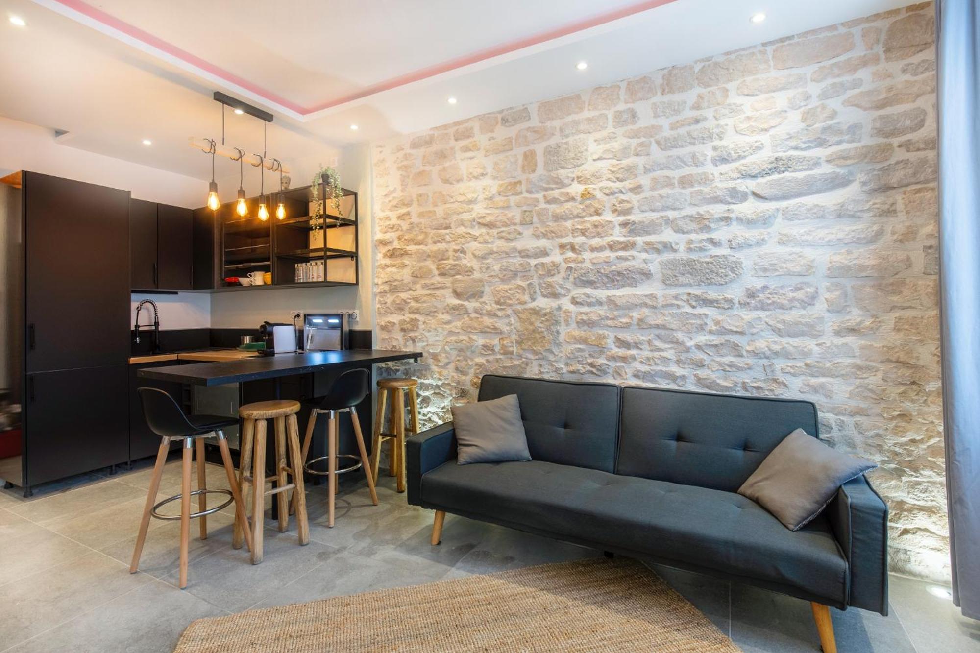 L'escapade Dijonnaise Apt 4 Prs, 1 Ch, Quartier Republique Appartement *